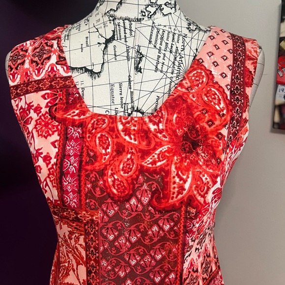 Connected Apparel Sleeveless Summer/Fall Dress NWT - Picture 2 of 7